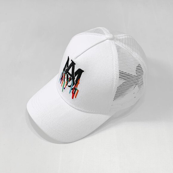 AMIRI White Cap with Vibrant Logo - Picture 2 of 6
